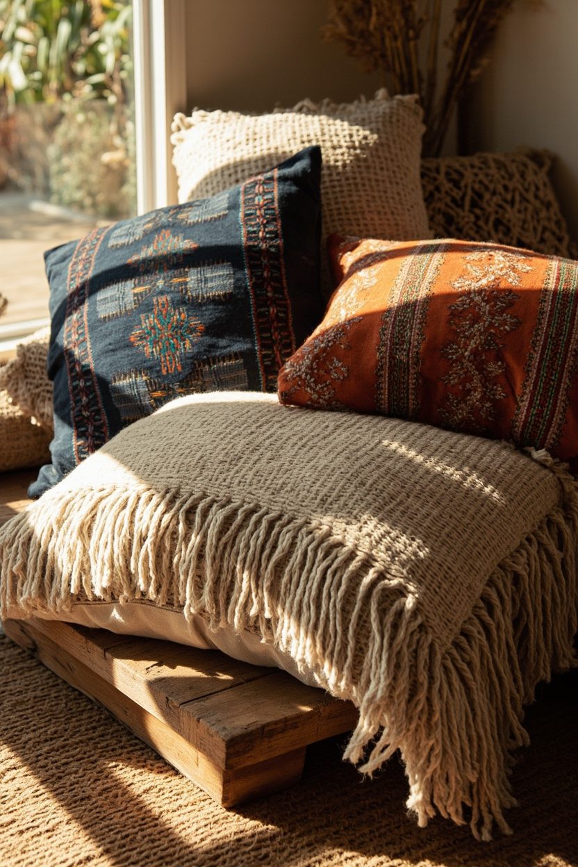 Oversized Statement Garden Pillows