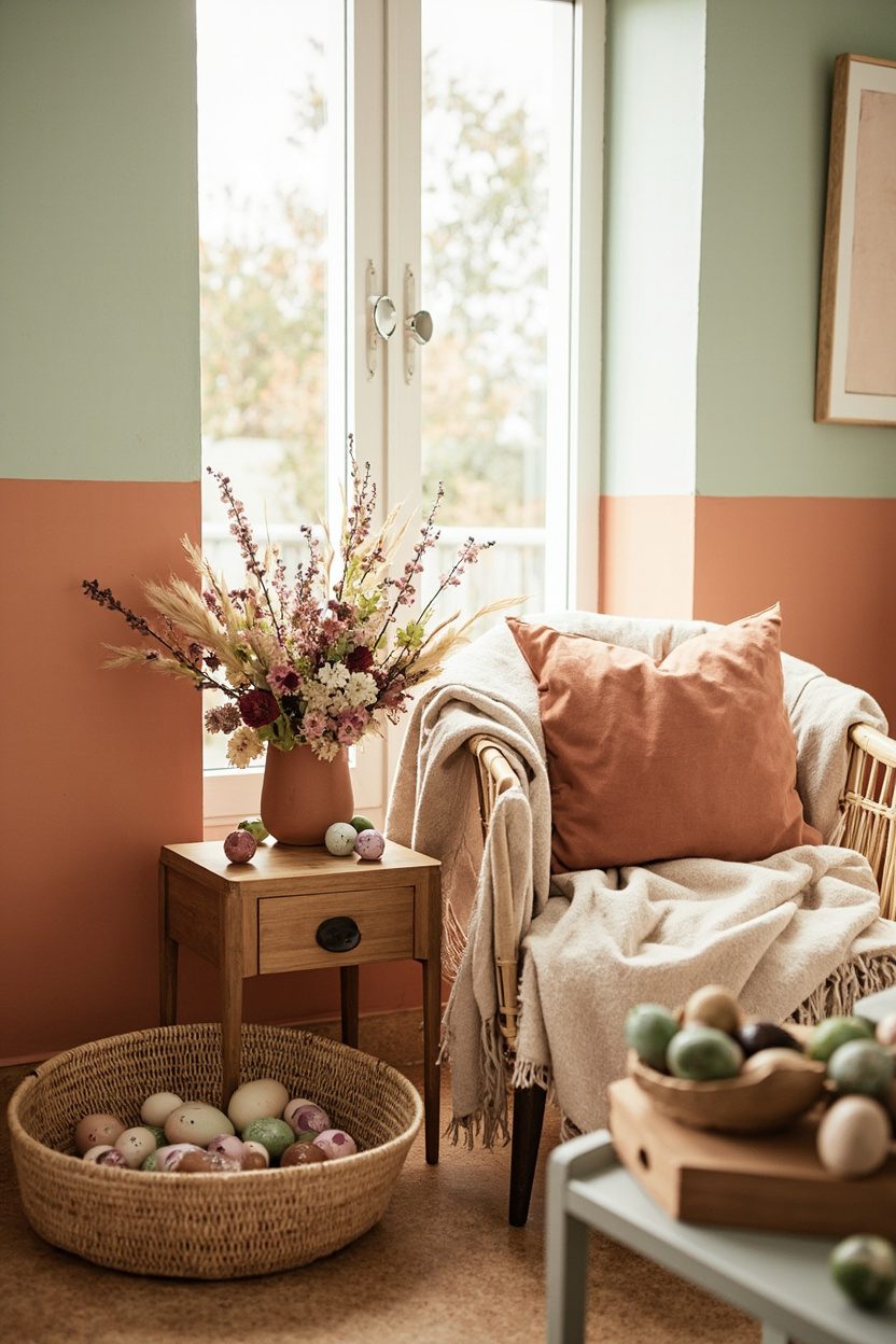Pastel Palettes With Earthy Accents