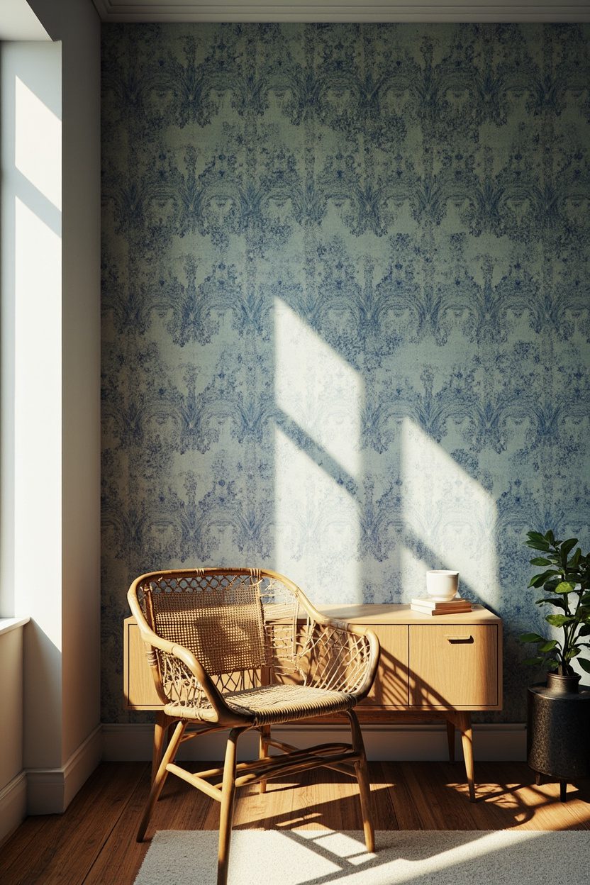 Patina Blue Patterns