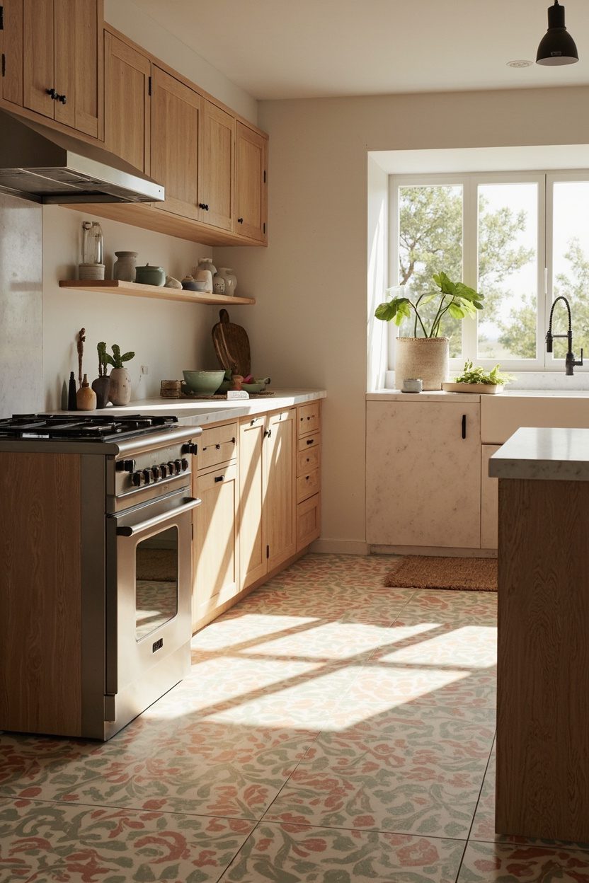 Patterned Cement Tiles