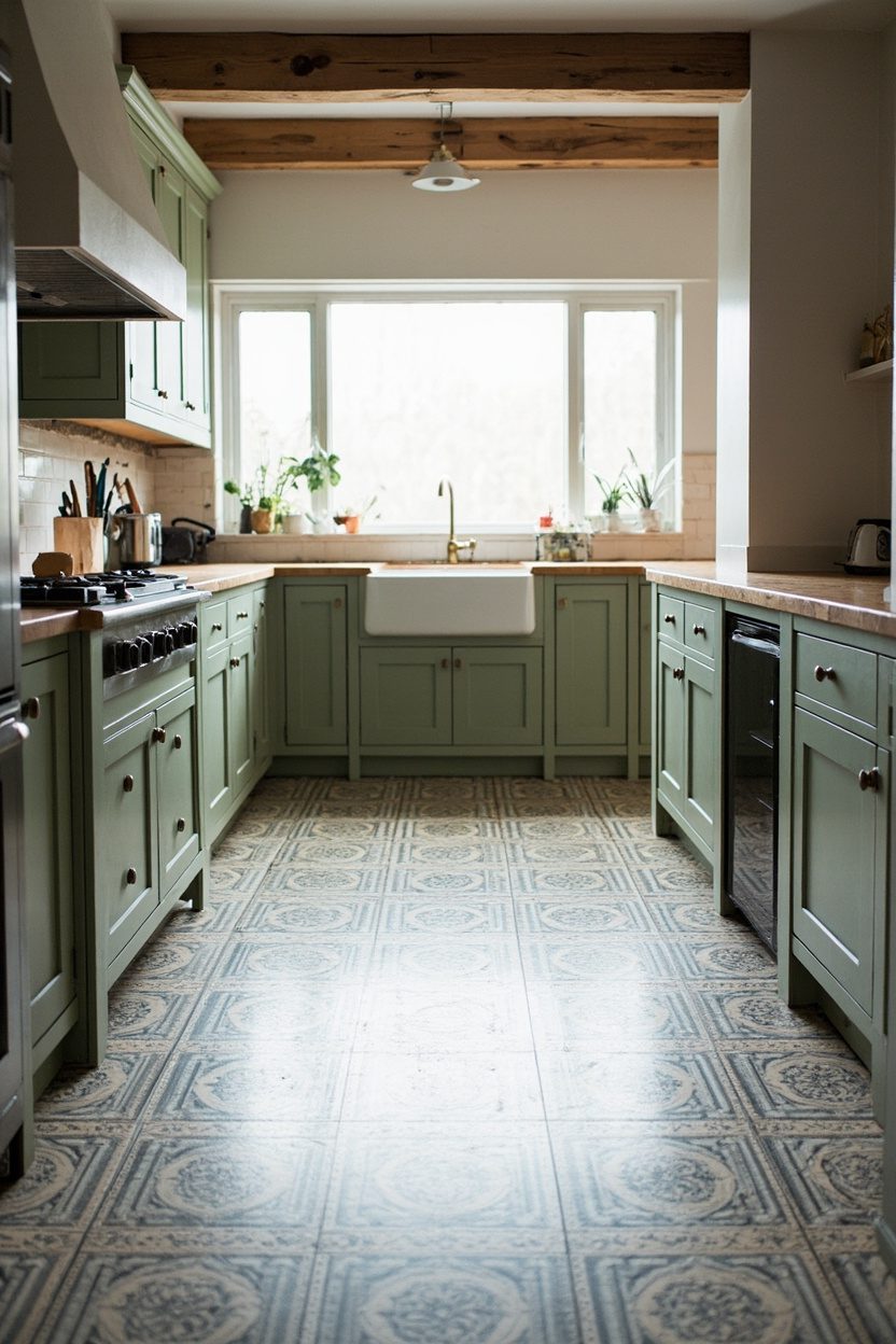 Patterned Tile Floors