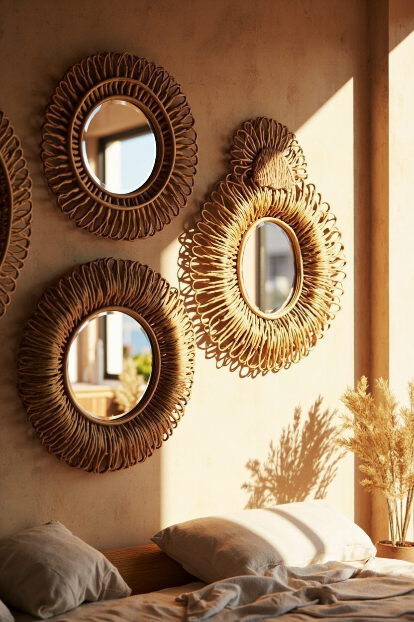 Rattan Mirrors