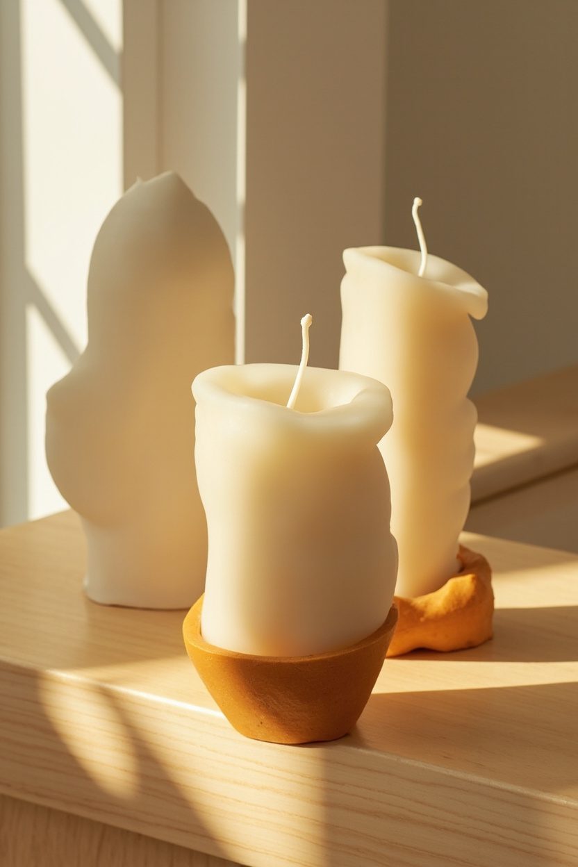 Sculptural Candle Groups