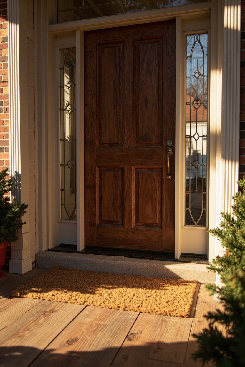 Seasonal Doormat Swap