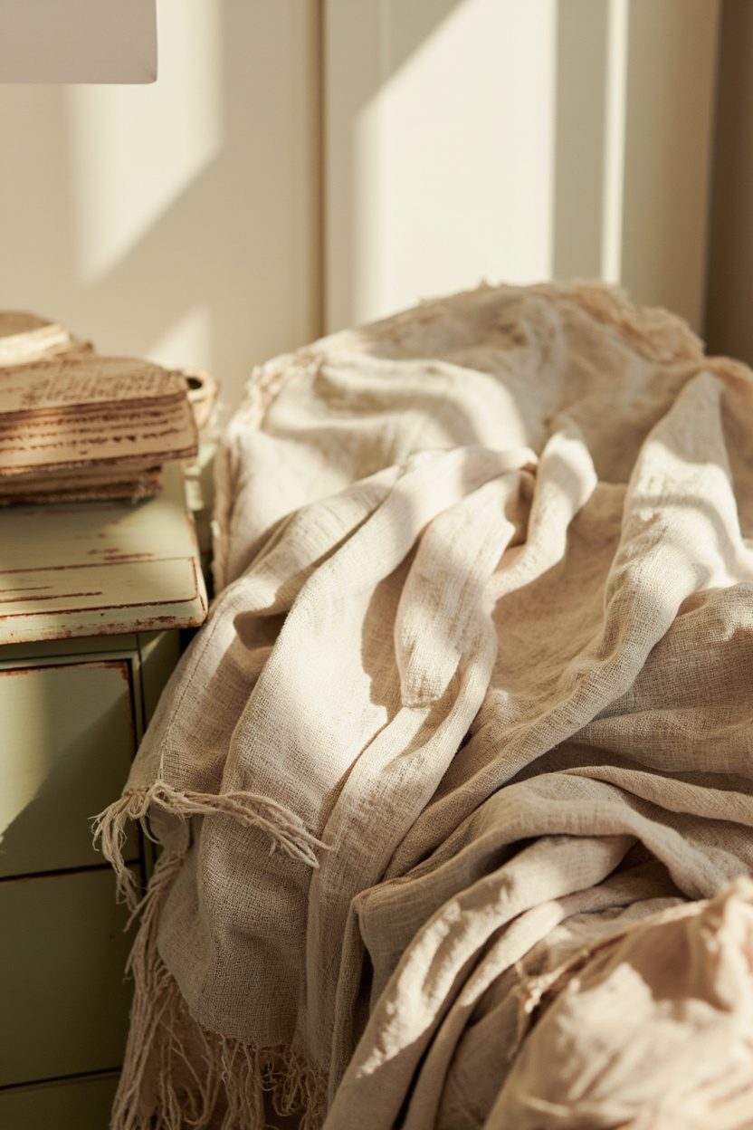 Shabby Linen Layers
