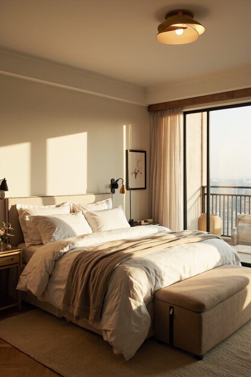 Soft Ambient Overhead Fixtures