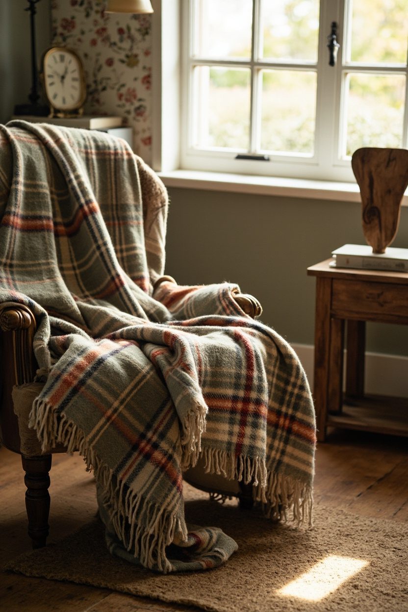 Soft Plaid Throws