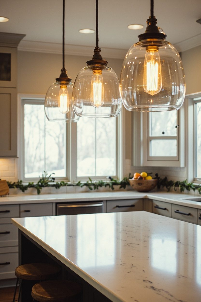 Statement Holiday Pendant Lighting