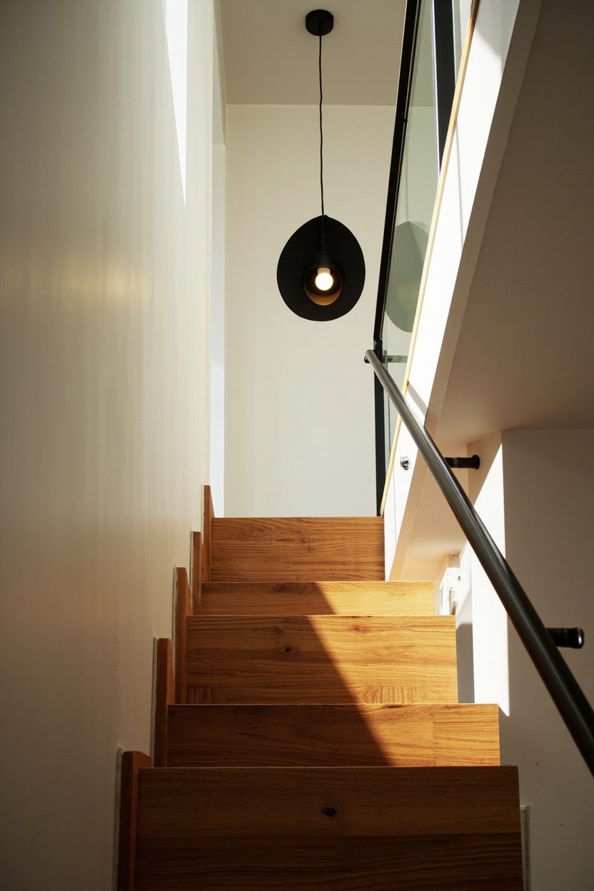 Statement Lighting for Staircase Drama