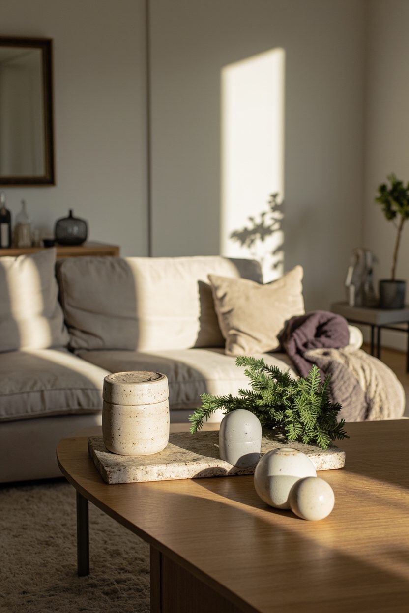 Stoneware Trinket Box