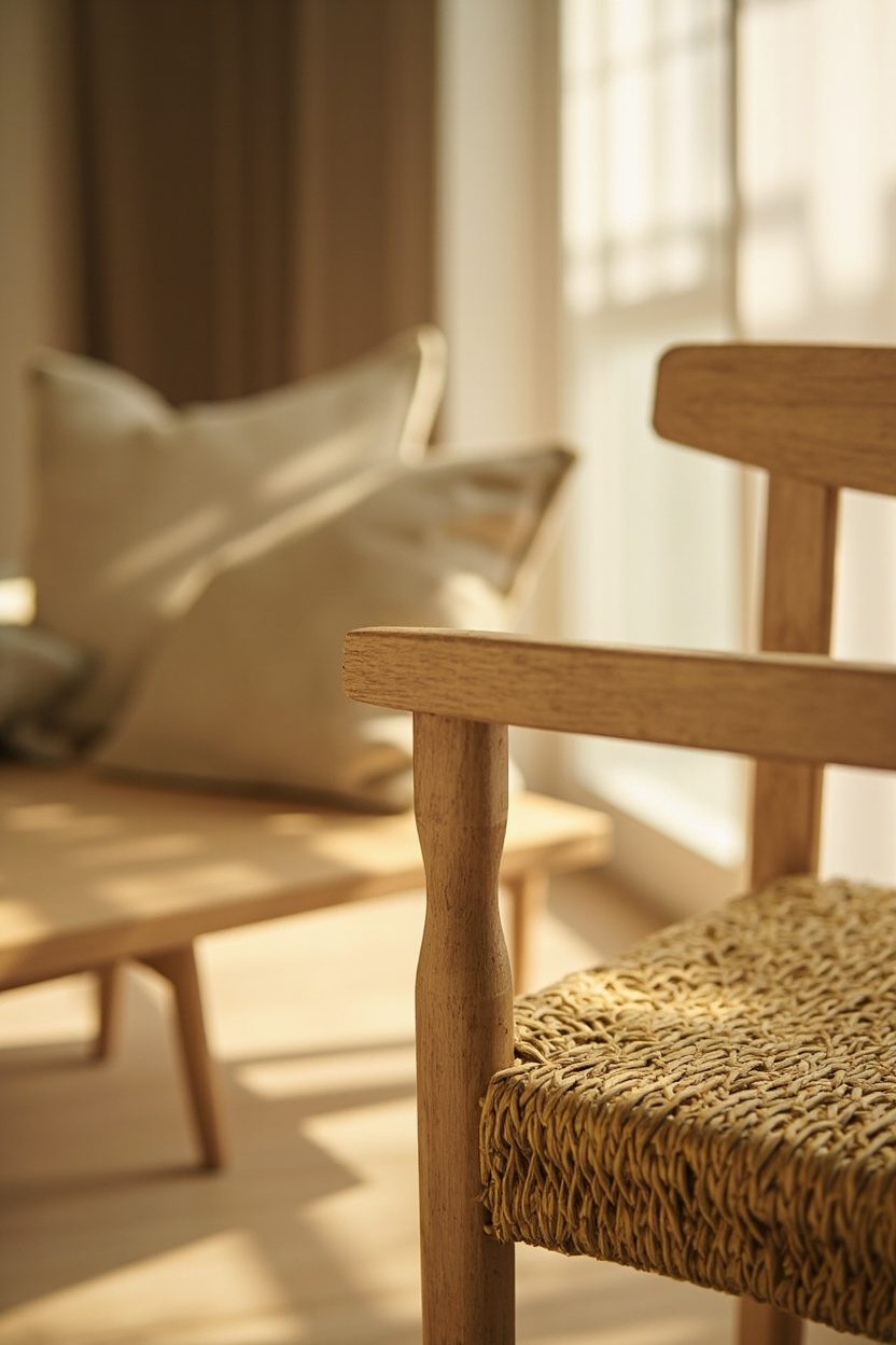 Straw Chair Accents