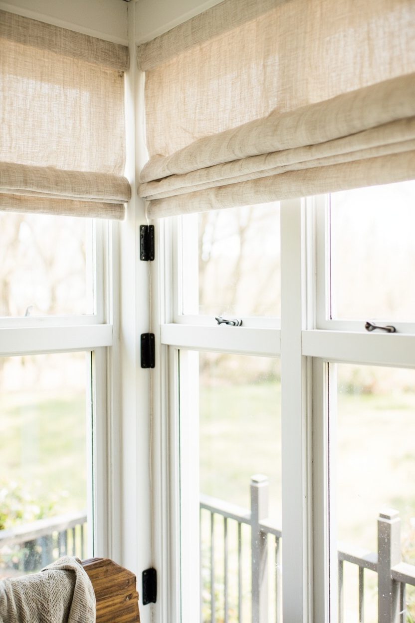 Sunroom Window Treatment Solutions