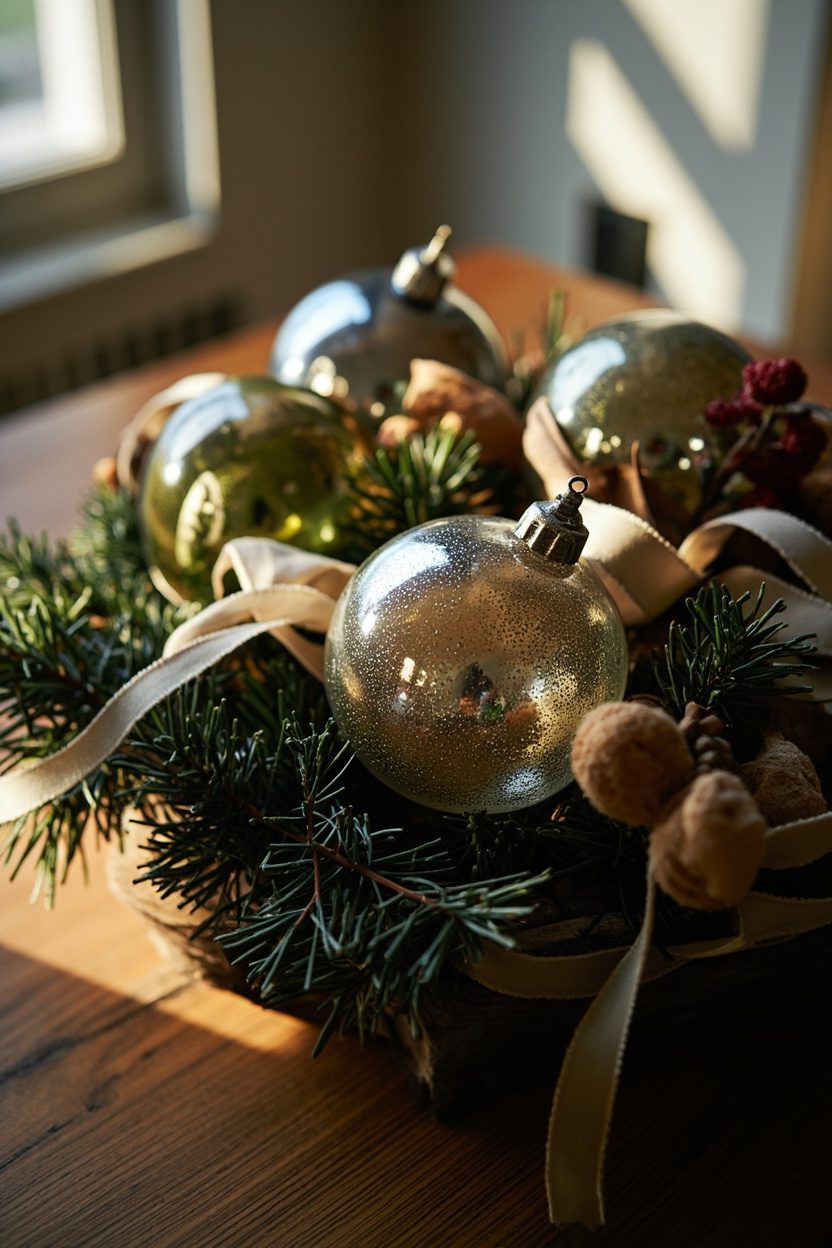 Vintage Glass Baubles