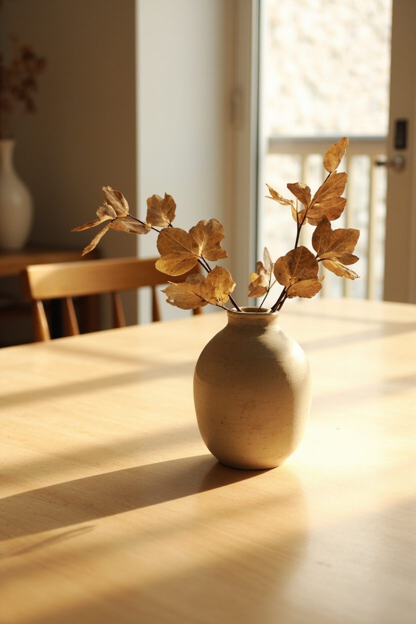 Warm Minimalist Centerpiece