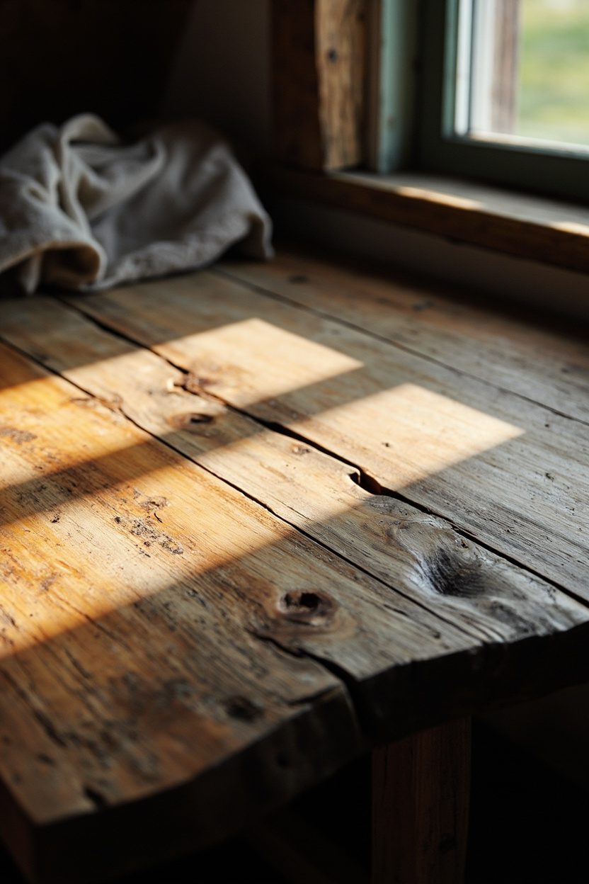 Worn Wood Surfaces