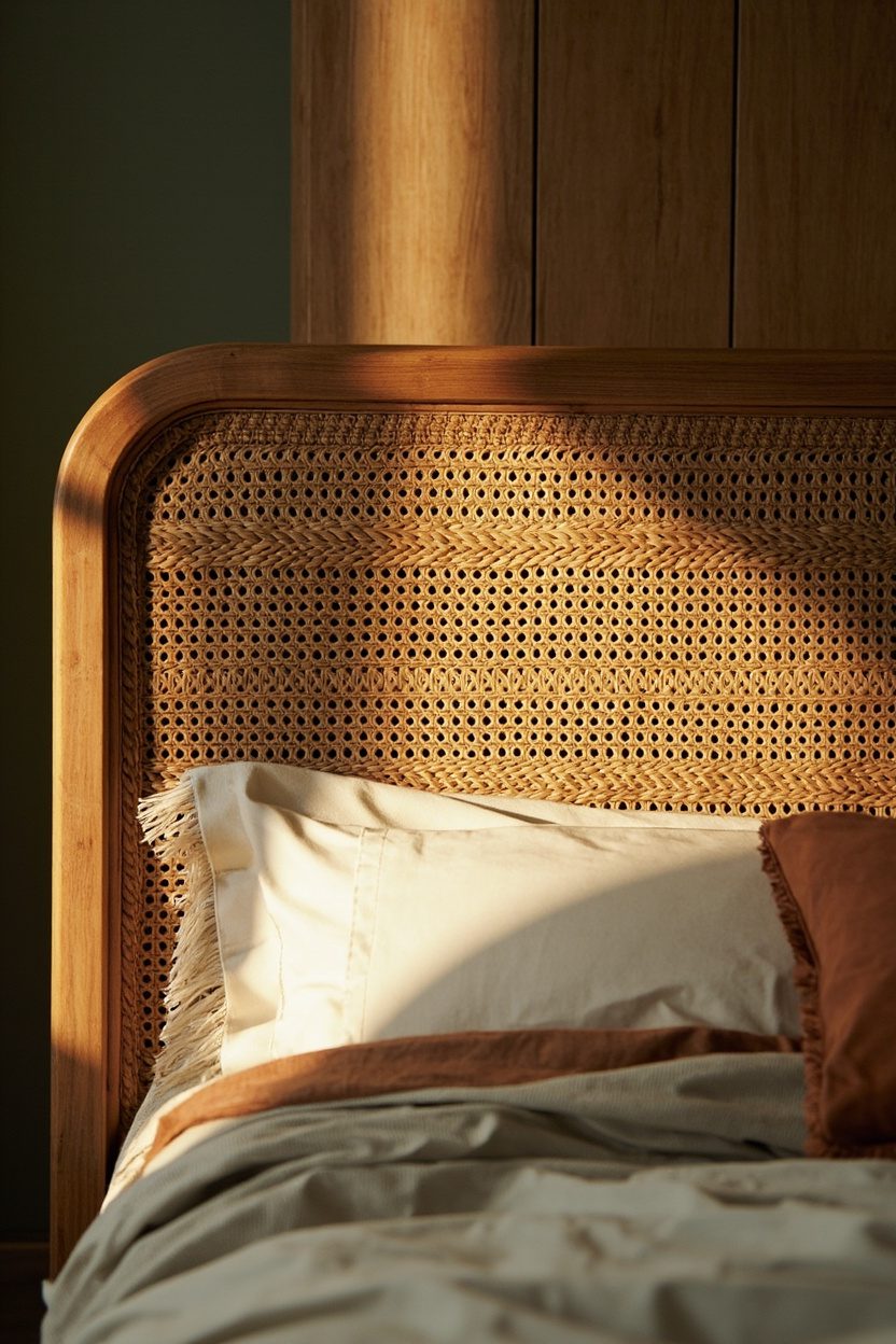 Woven Headboard Statement