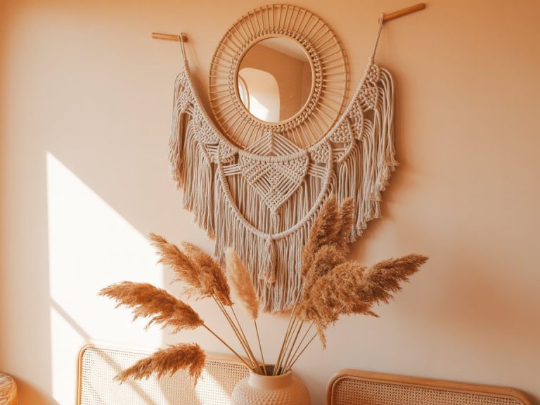 15 Boho Wall Decor Ideas Beyond Macramé and Dream Catchers
