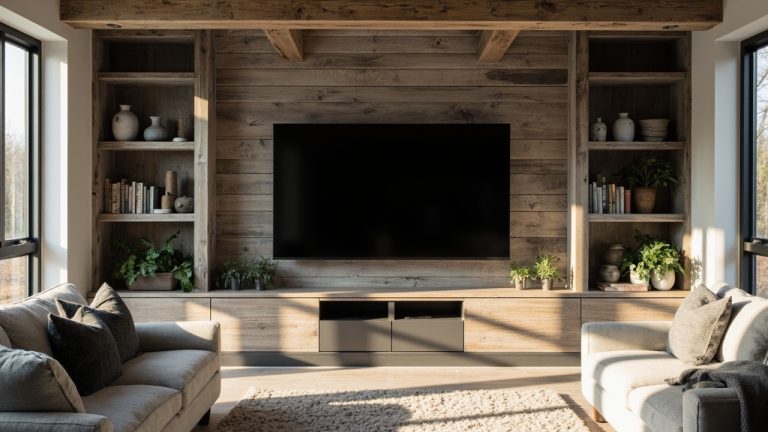 farmhouse living room tv wall Design Trends