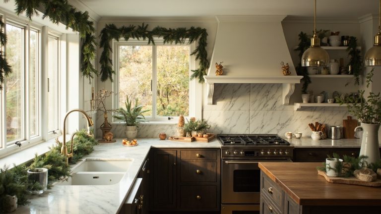 13 Holiday Kitchen Decor Ideas That Don’t Get in the Way of Cooking holiday kitchen decor Design Trends