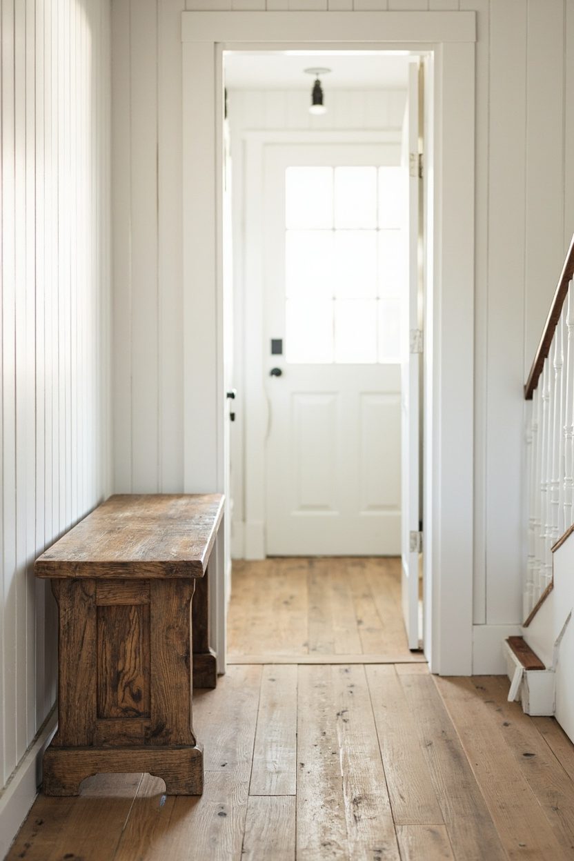 Antique Farmhouse Benches