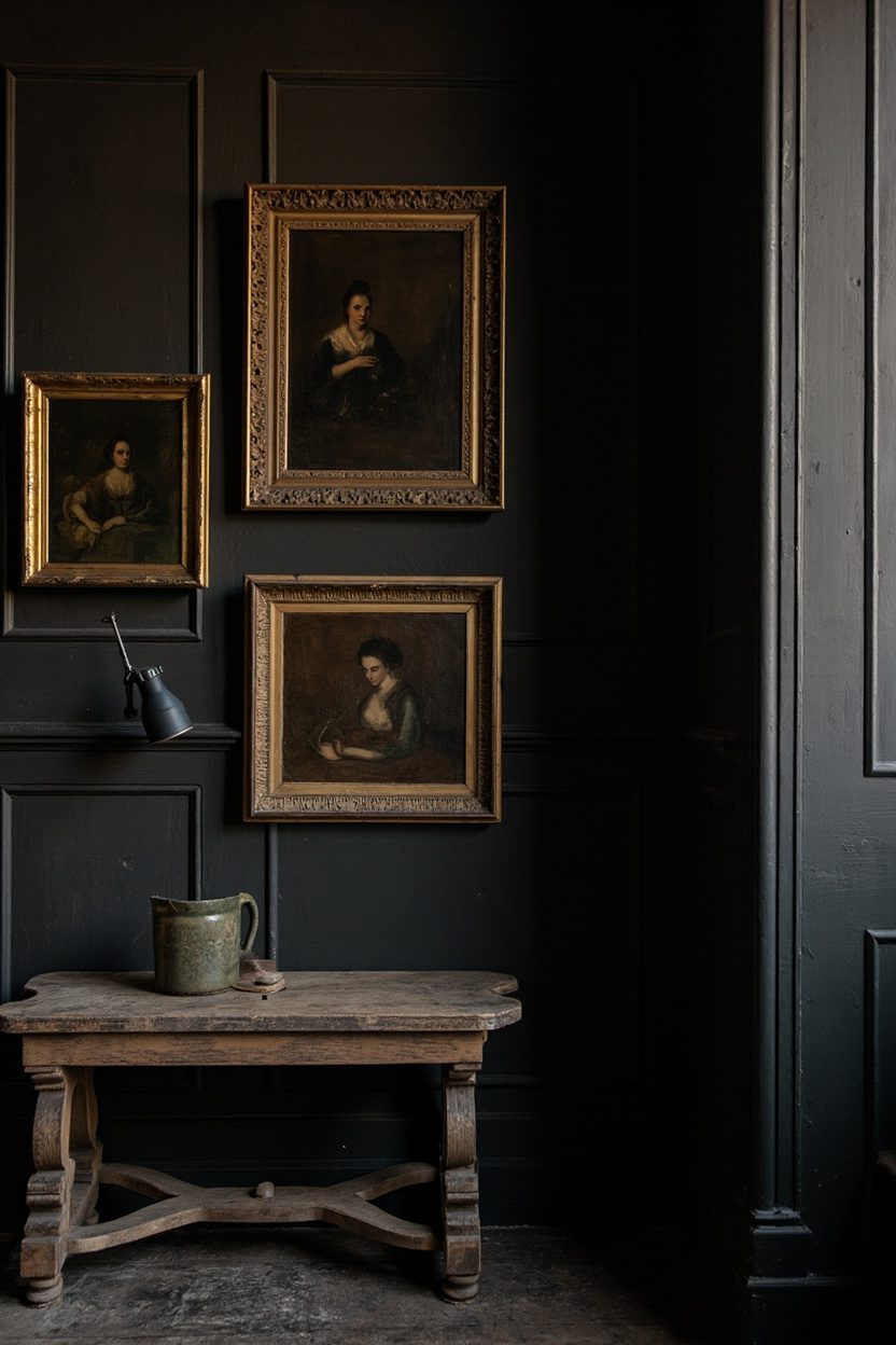 Antique Oil Portraits