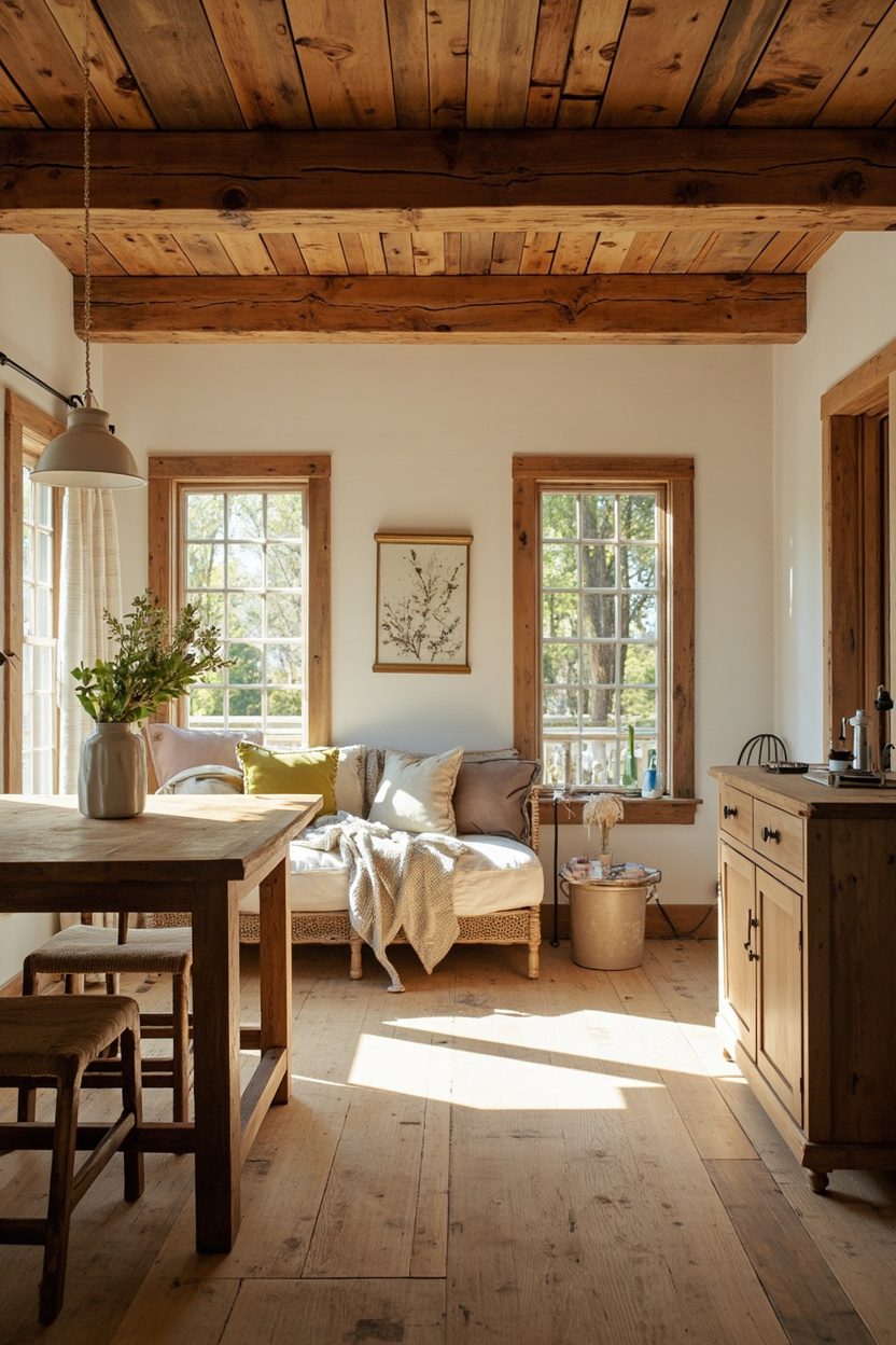 Antique Pine Accents