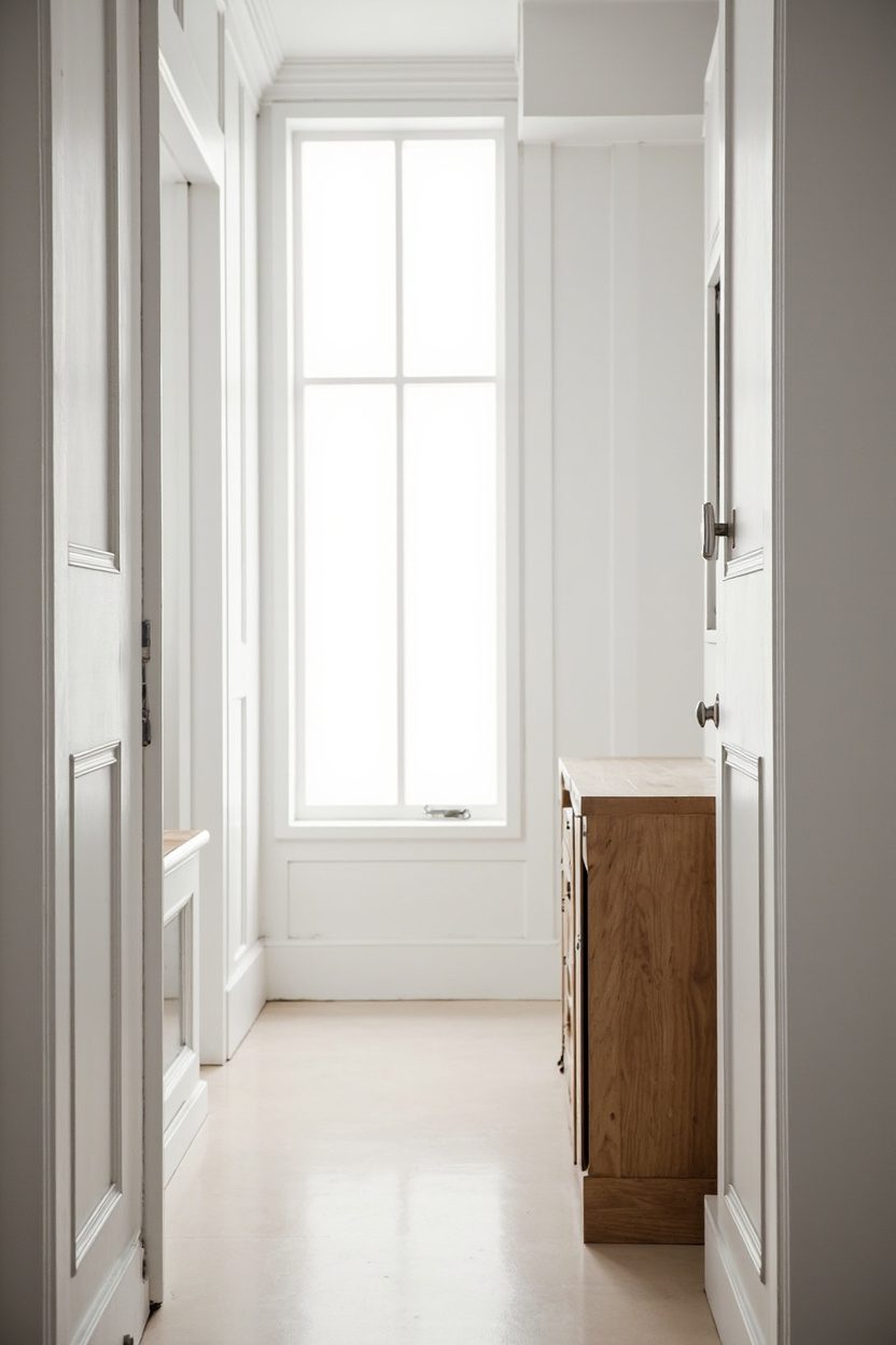 Basket-Ready Thin Entryway Table