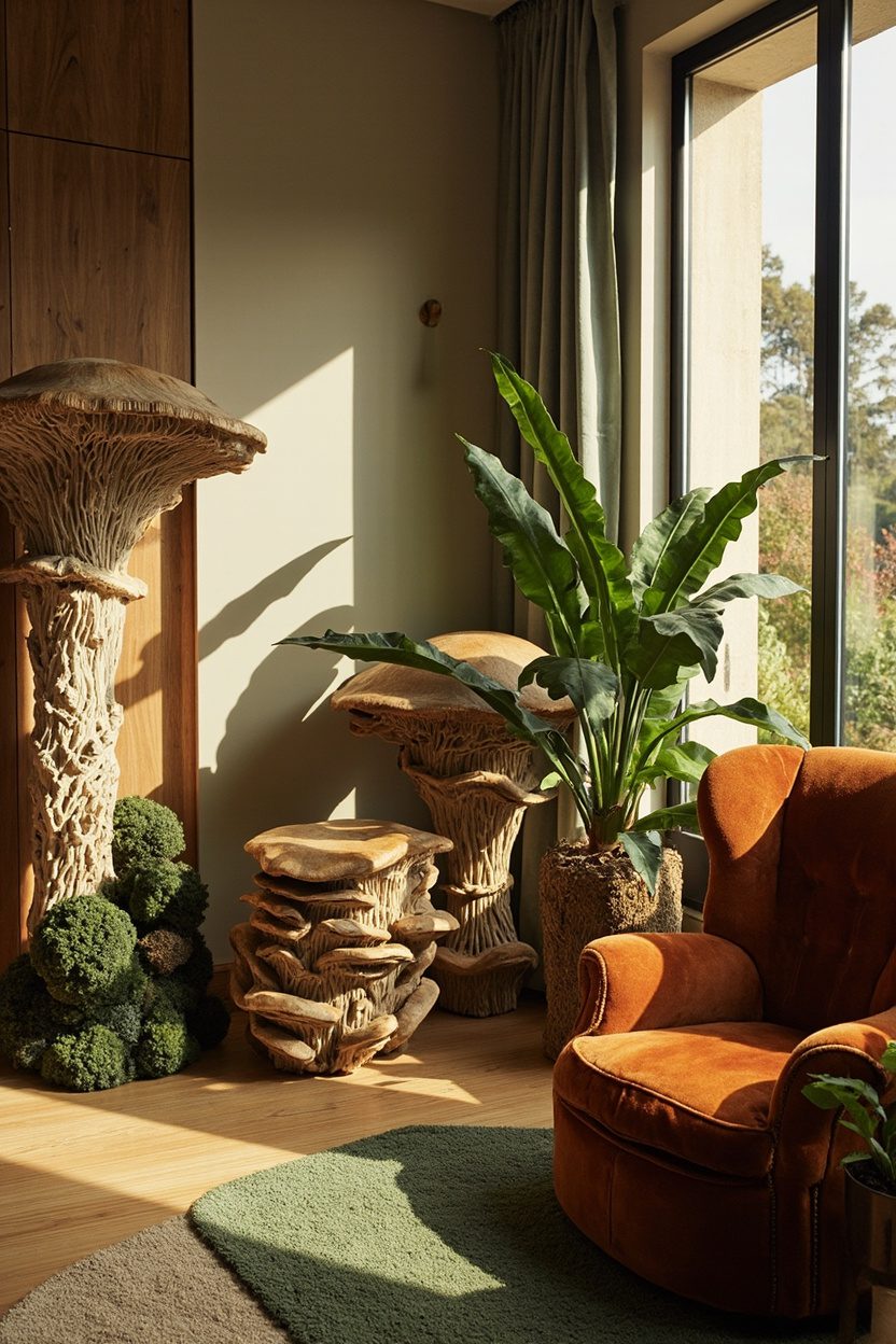 Biophilic Mushroom Maximalism