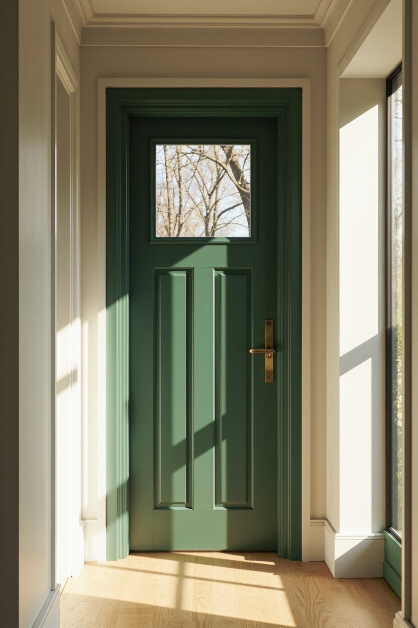 Bold Nature-Inspired Front Door Colors