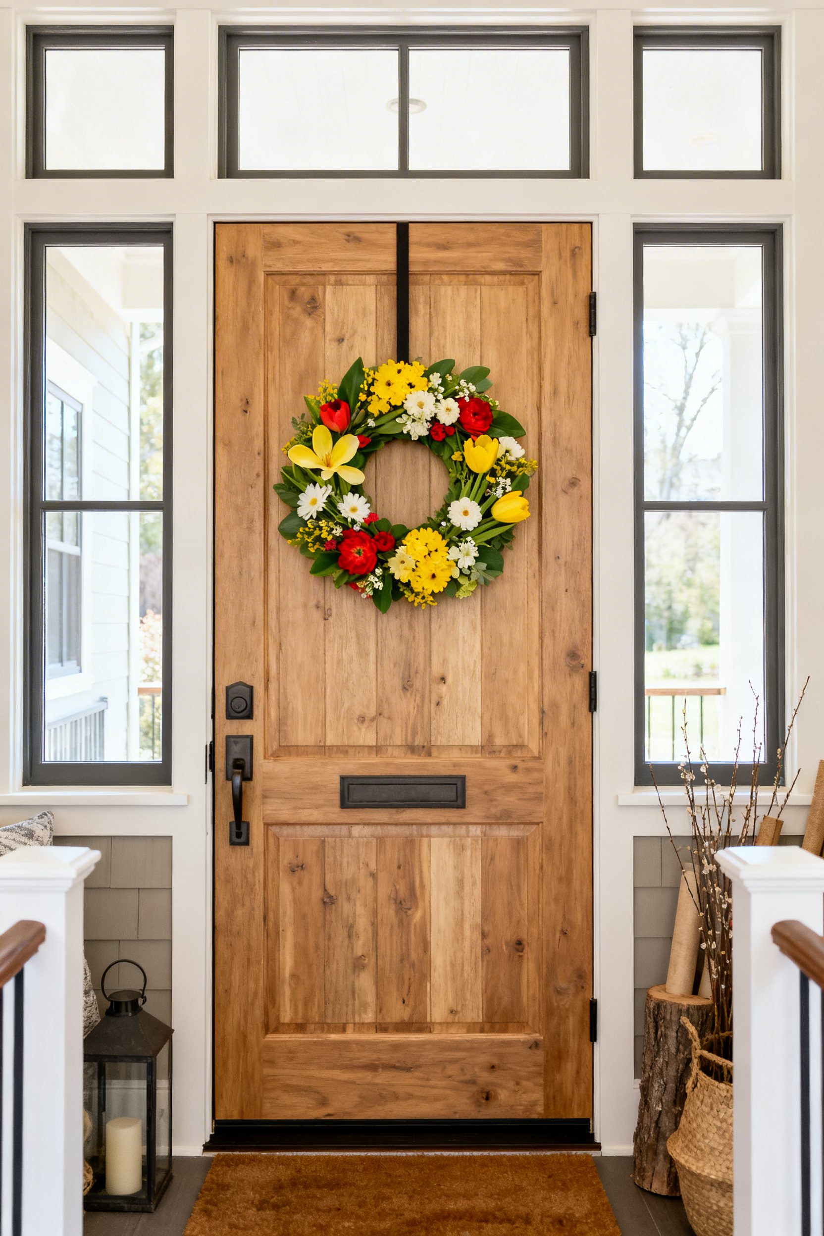 Bold Spring Entry Statement Door Hanger