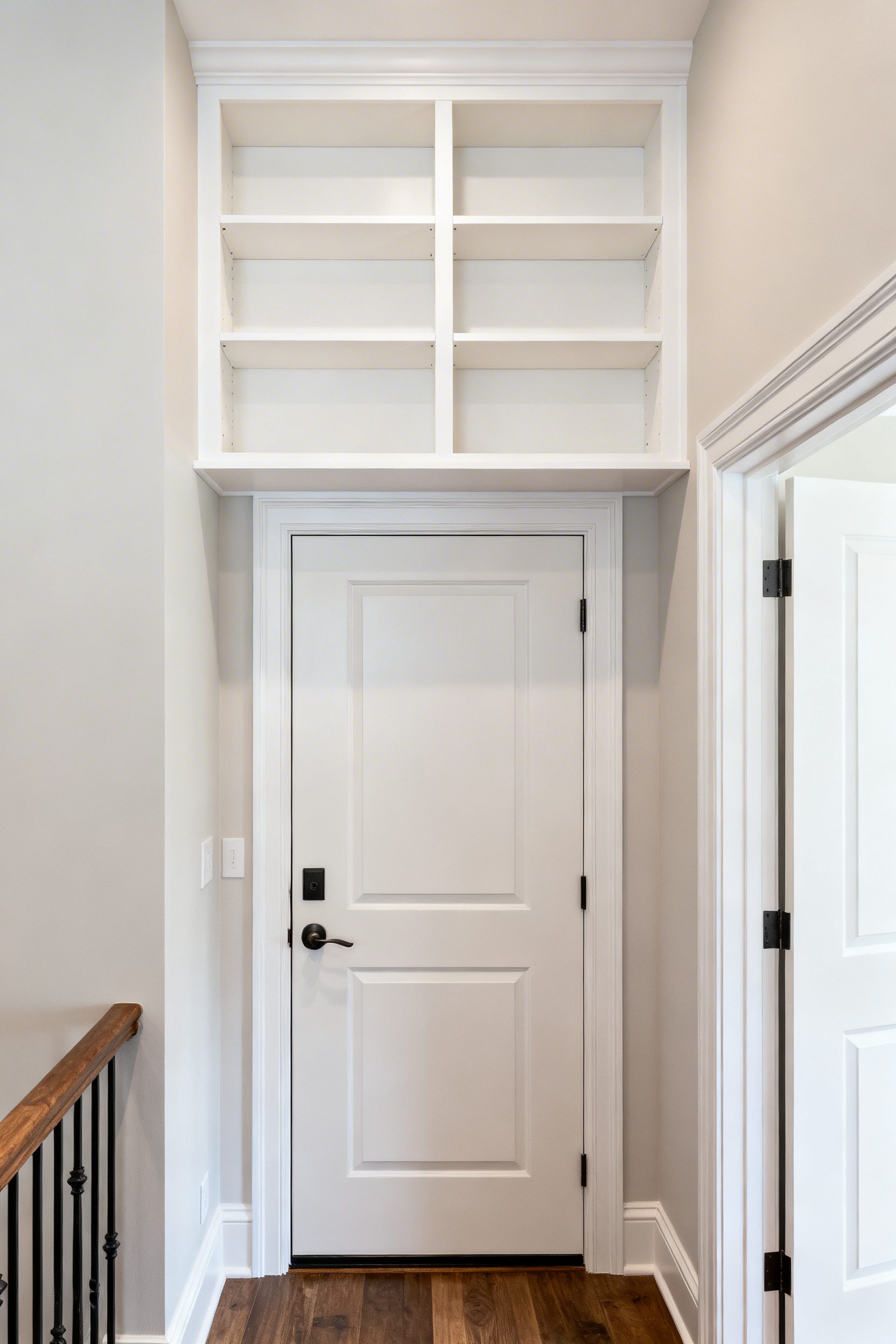Bookshelf Over Door In Fresh White