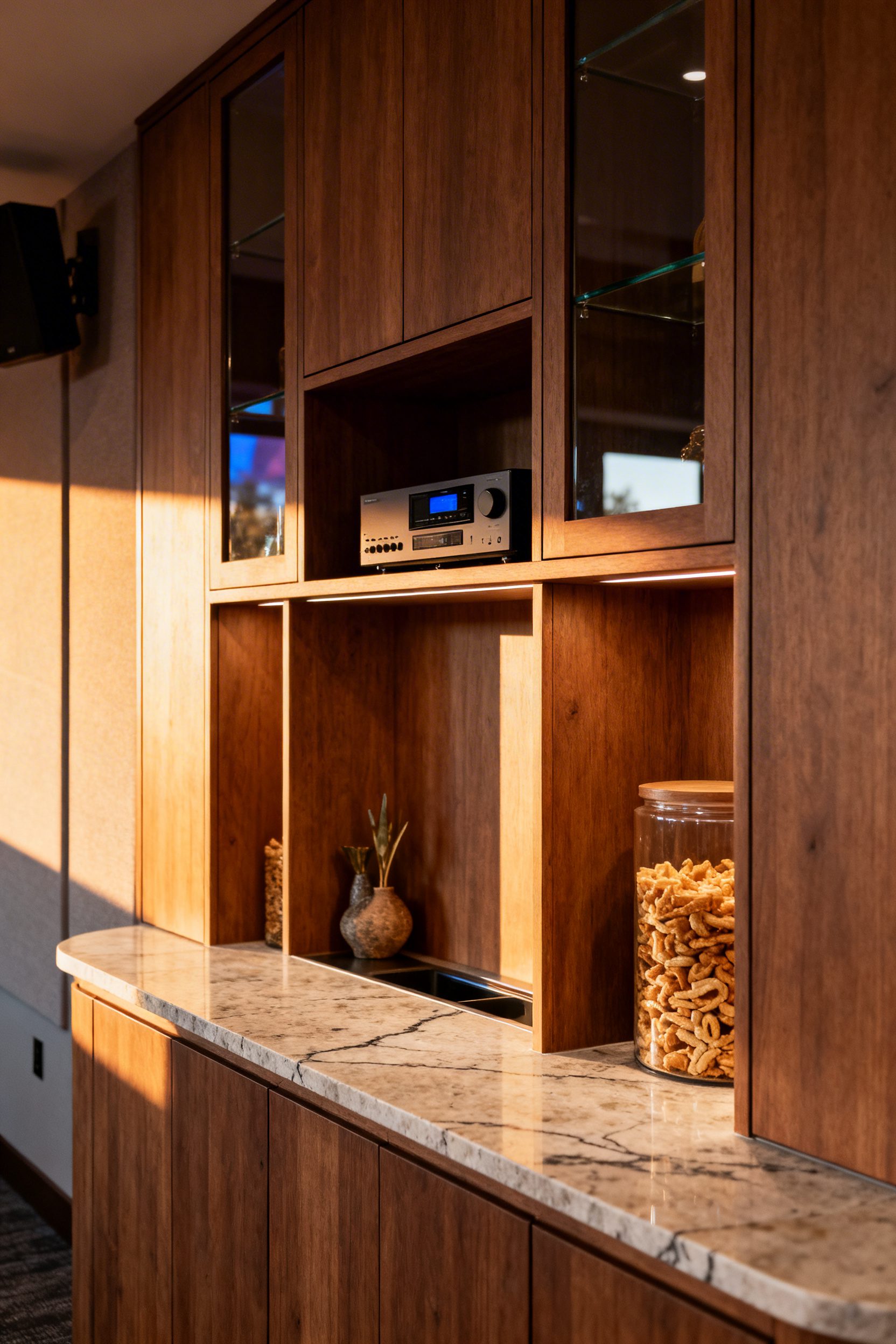 Built‑In Snack Bars and Niches