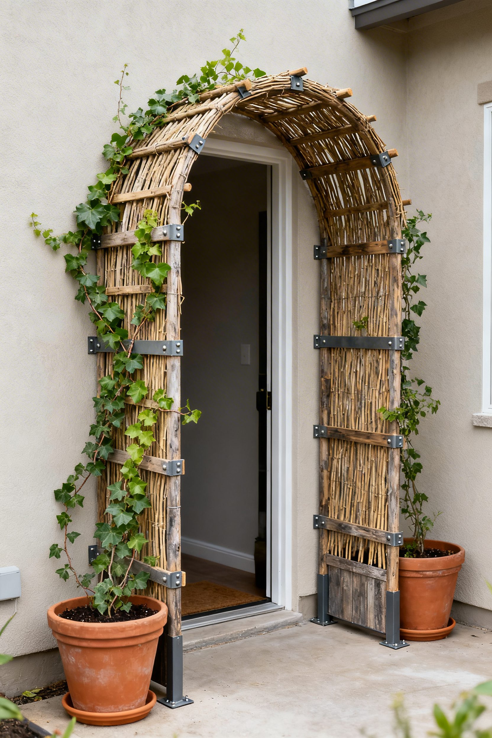 Compact Planter Archway Entrance