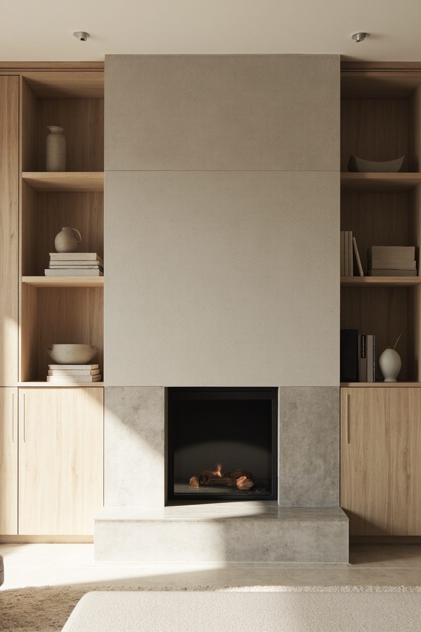 Concealed Storage Niches