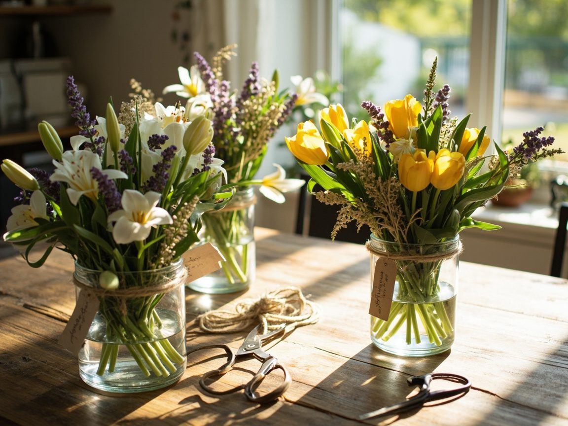 DIY Easter bouquets that communicate specific sentiments