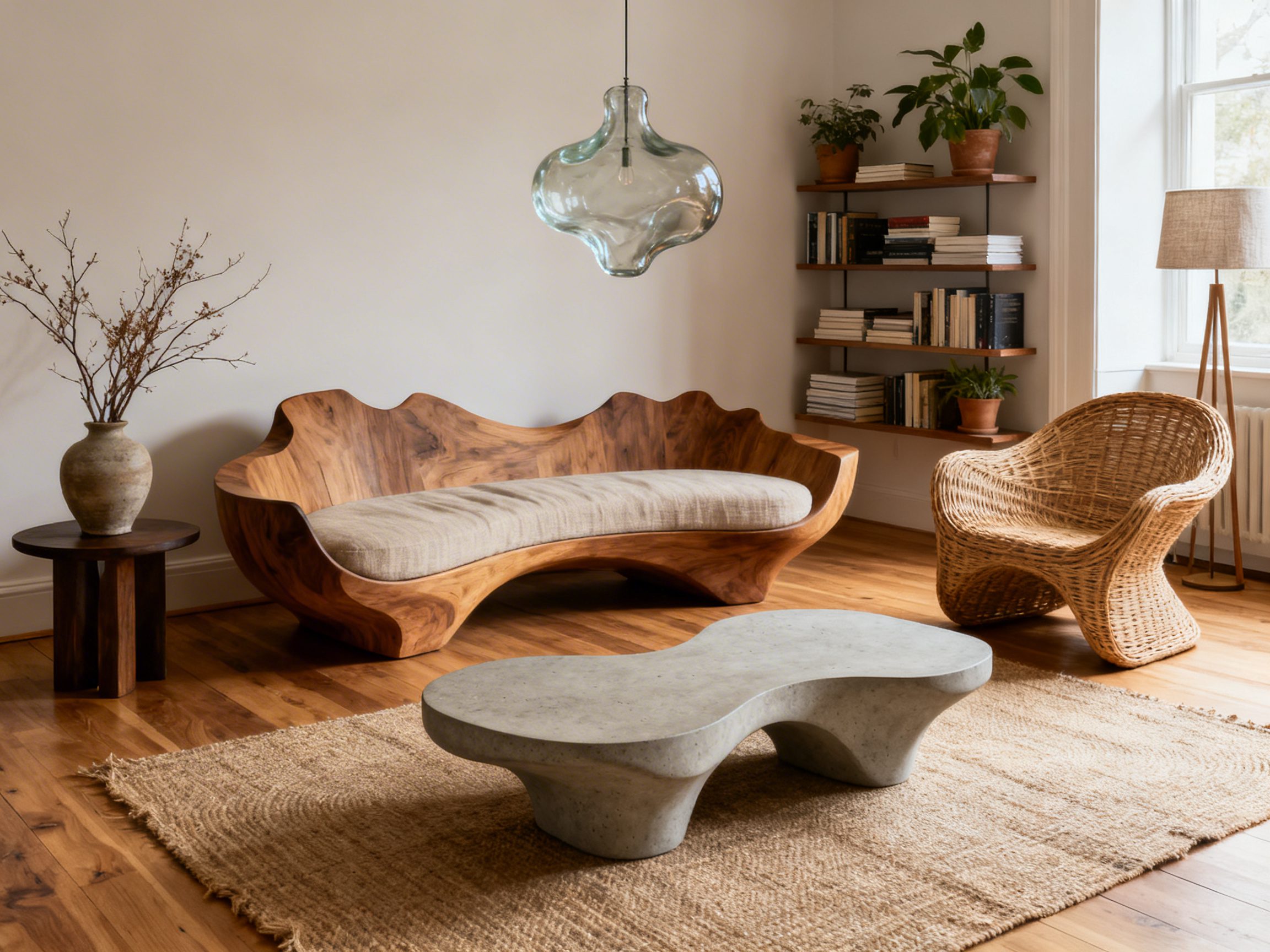 Designing with Sculptural, Organic Silhouettes at Home