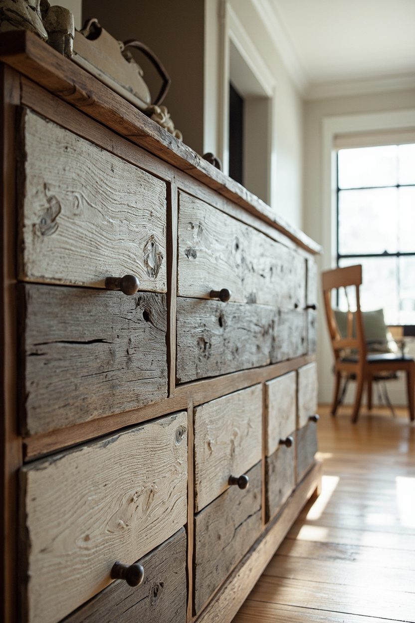 Distressed Wood Layers