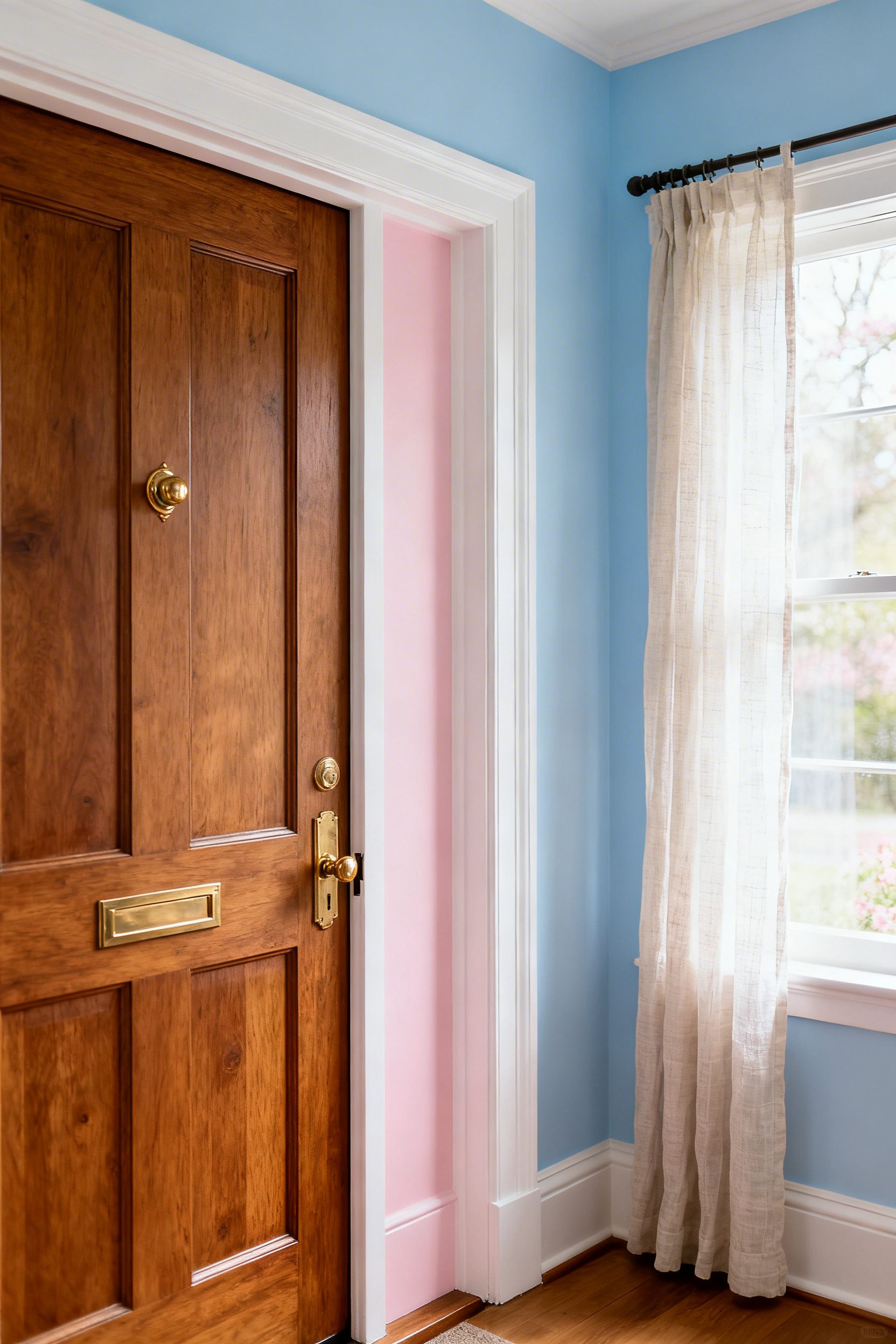 Fresh Spring Palette for Entryways