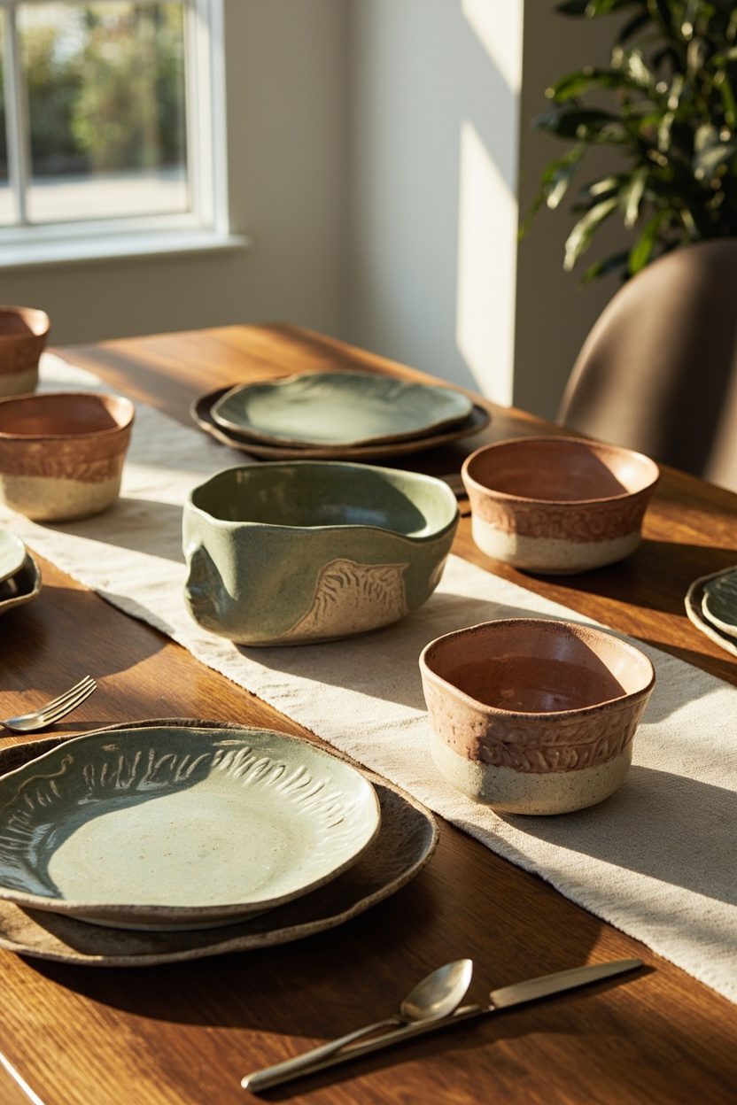 Fungi-Themed Tableware