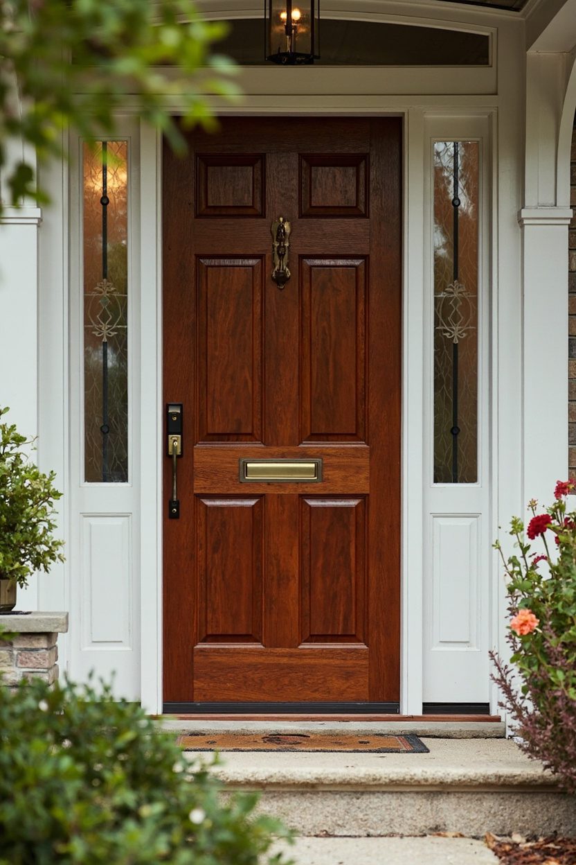 High-Gloss Finish for Curb Appeal