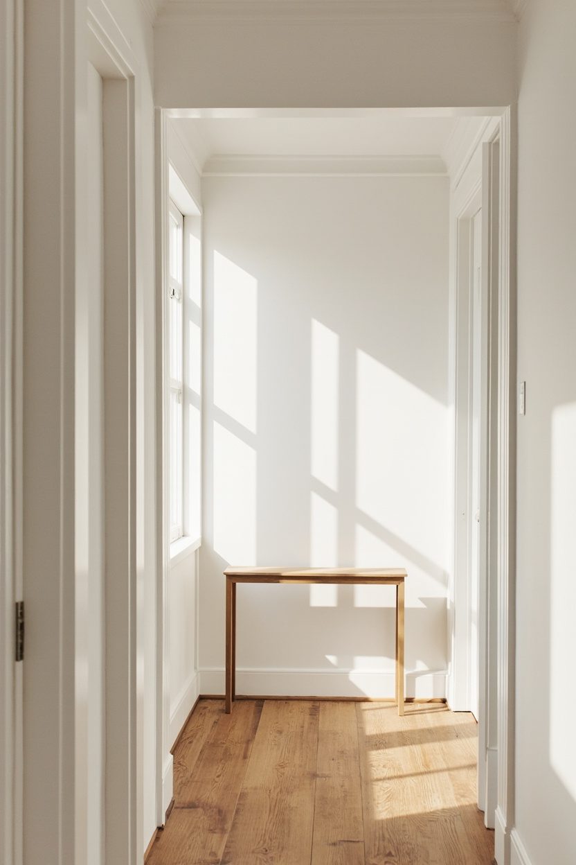 IKEA-Style Thin Entryway Table