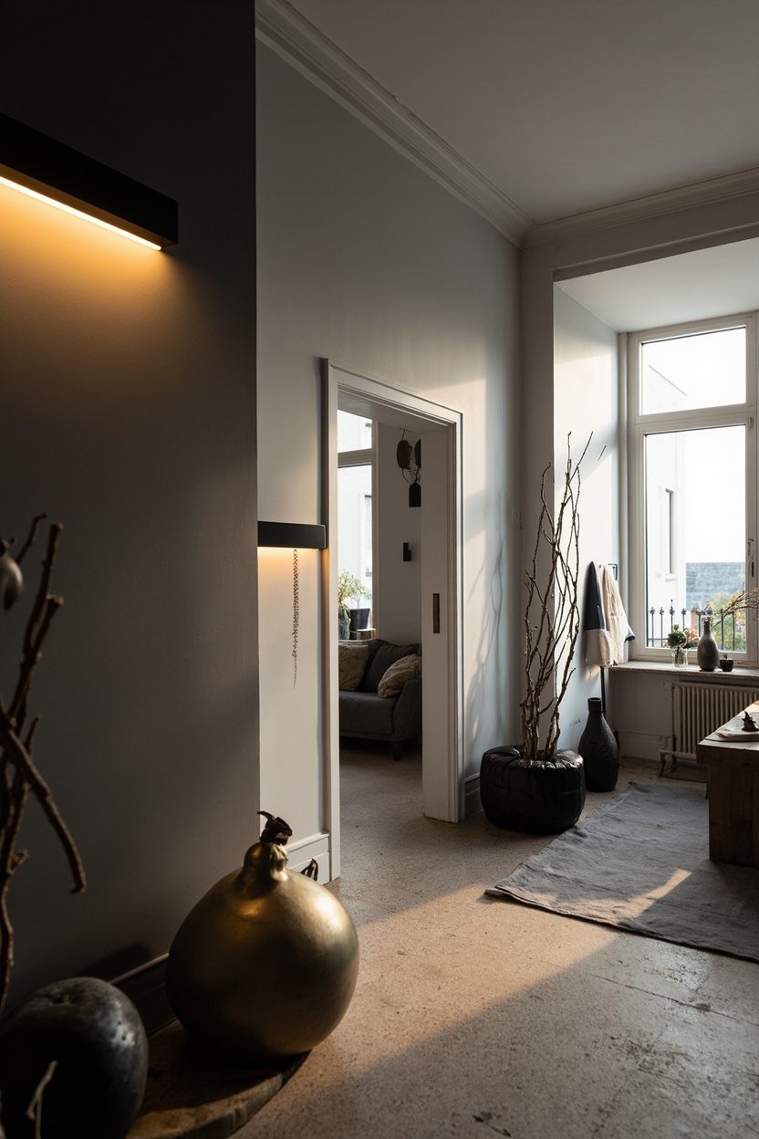 Layered Lighting with Slim Fixtures