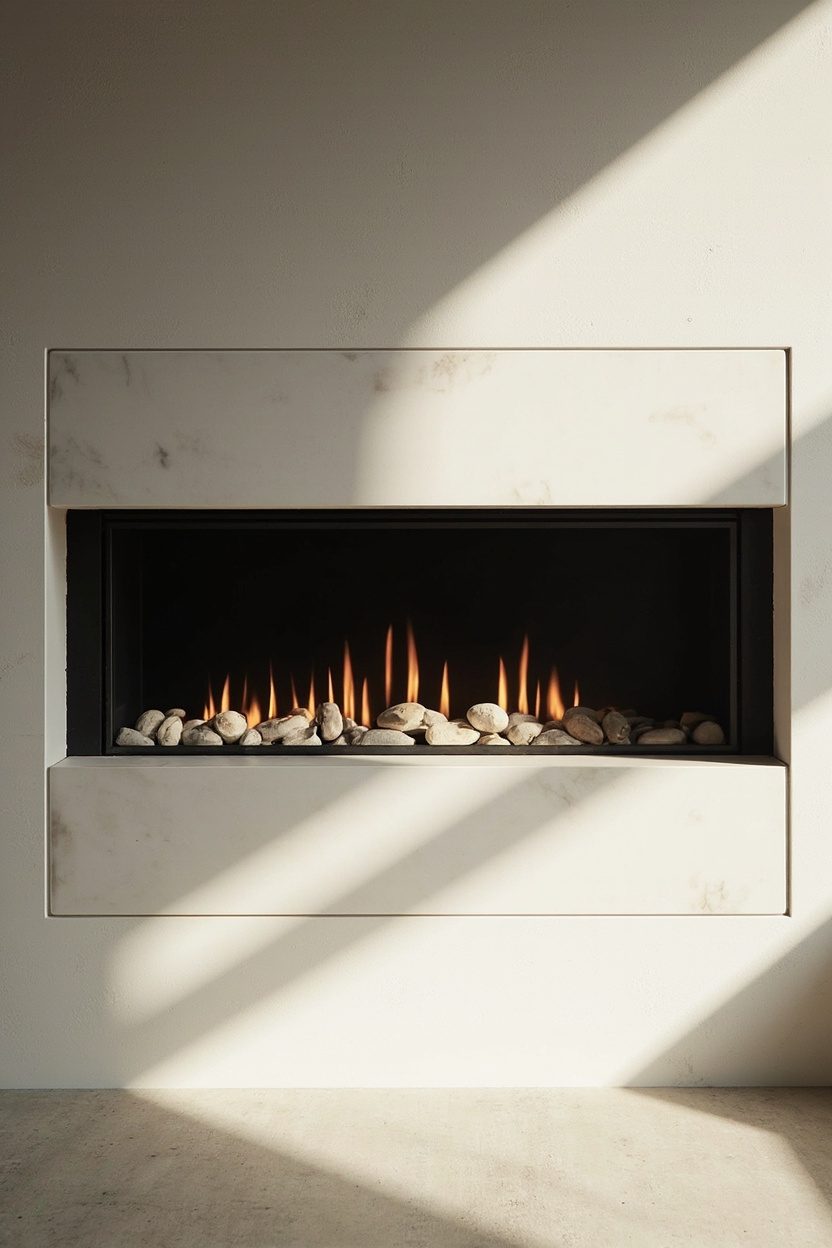 Linear Fireplace Focus