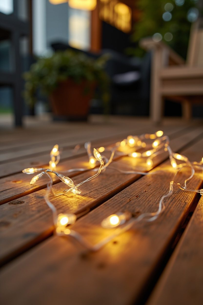 Low Deck with Mini LED Fairy Lights