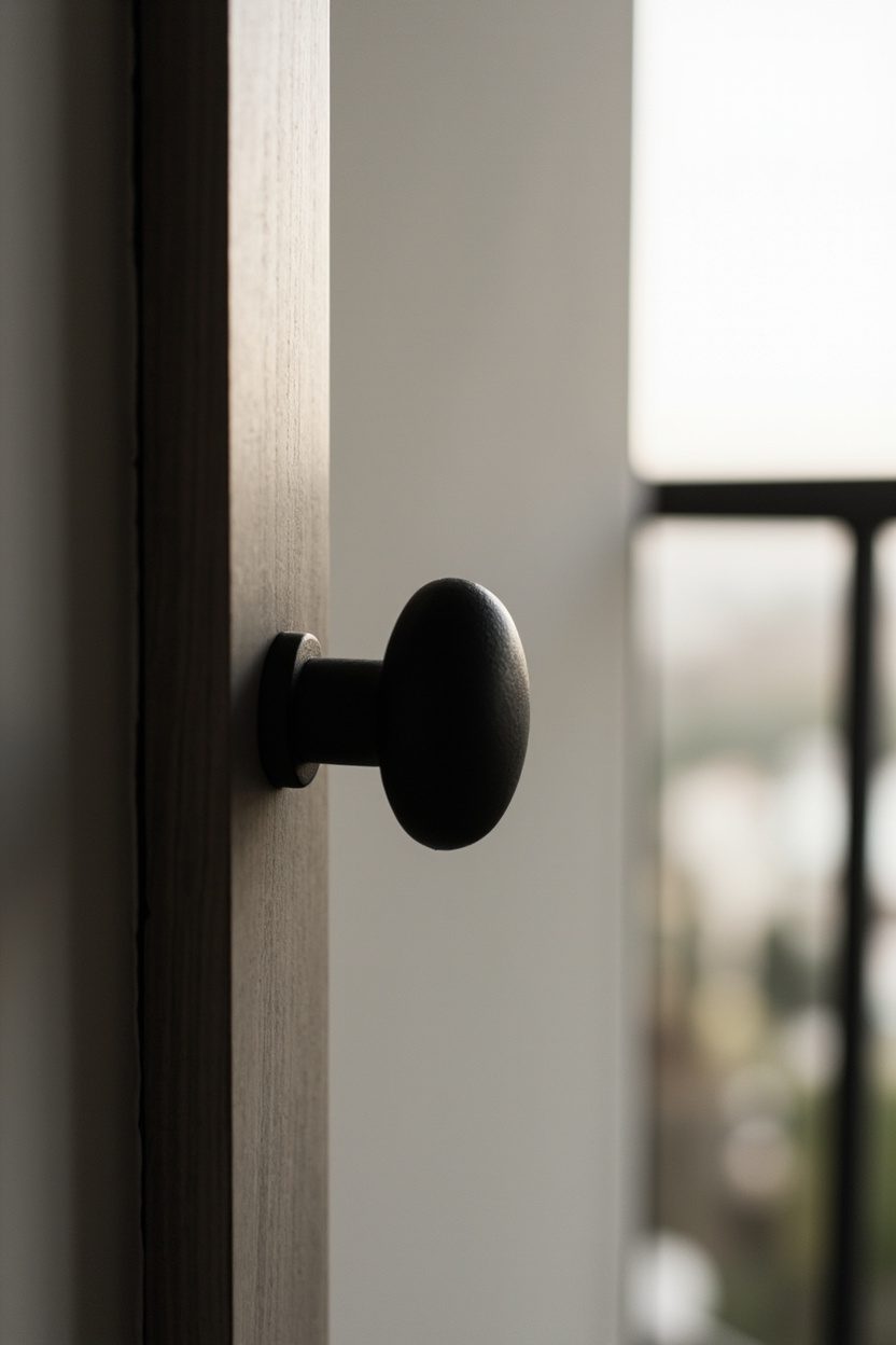 Matte Black Hardware Accents