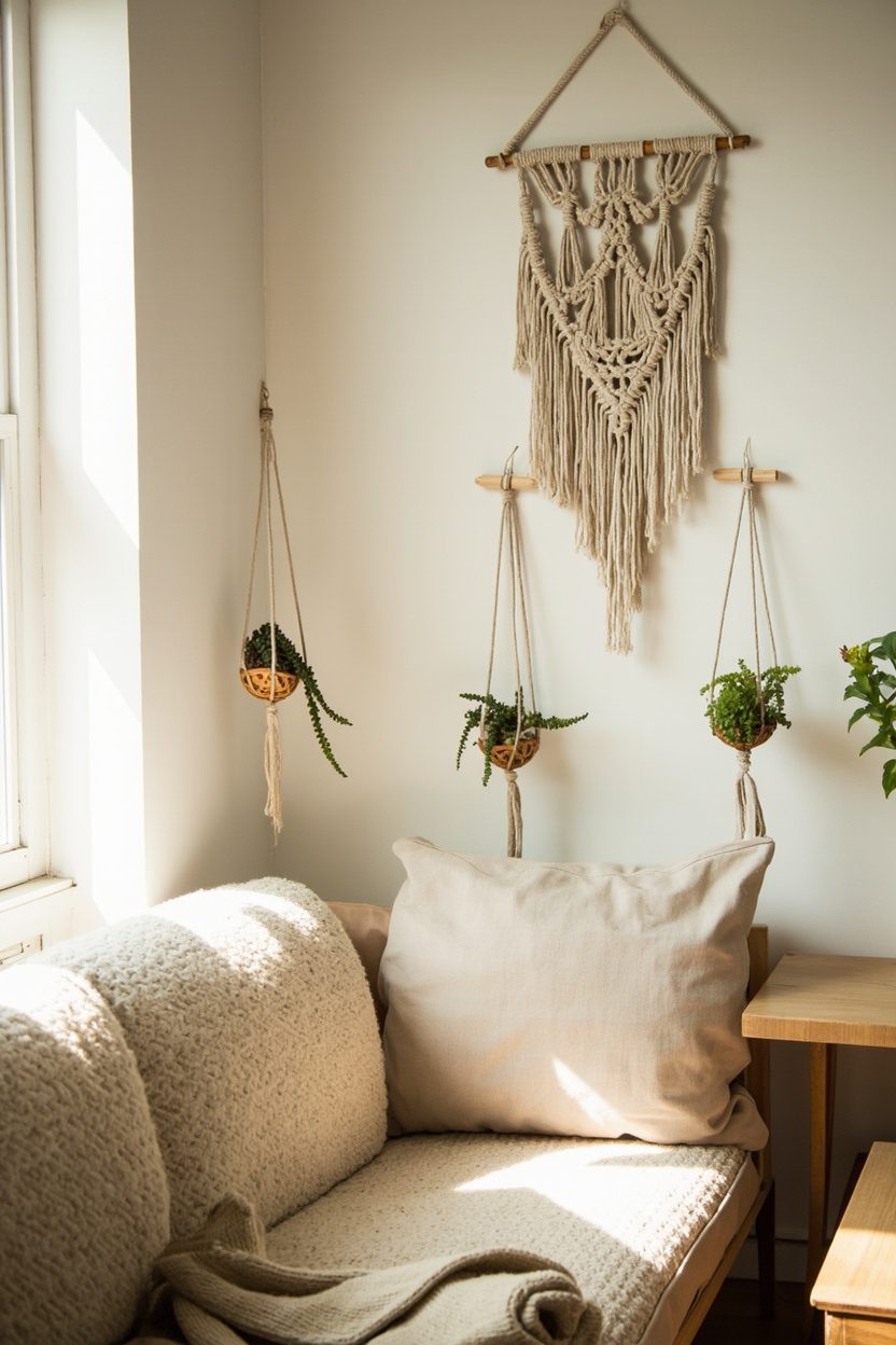 Miniature Macramé Accents