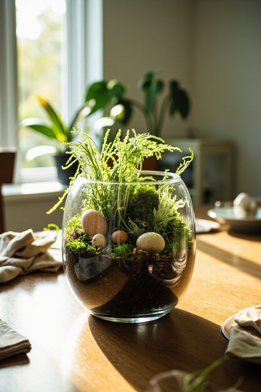 Miniature Terrarium Garden