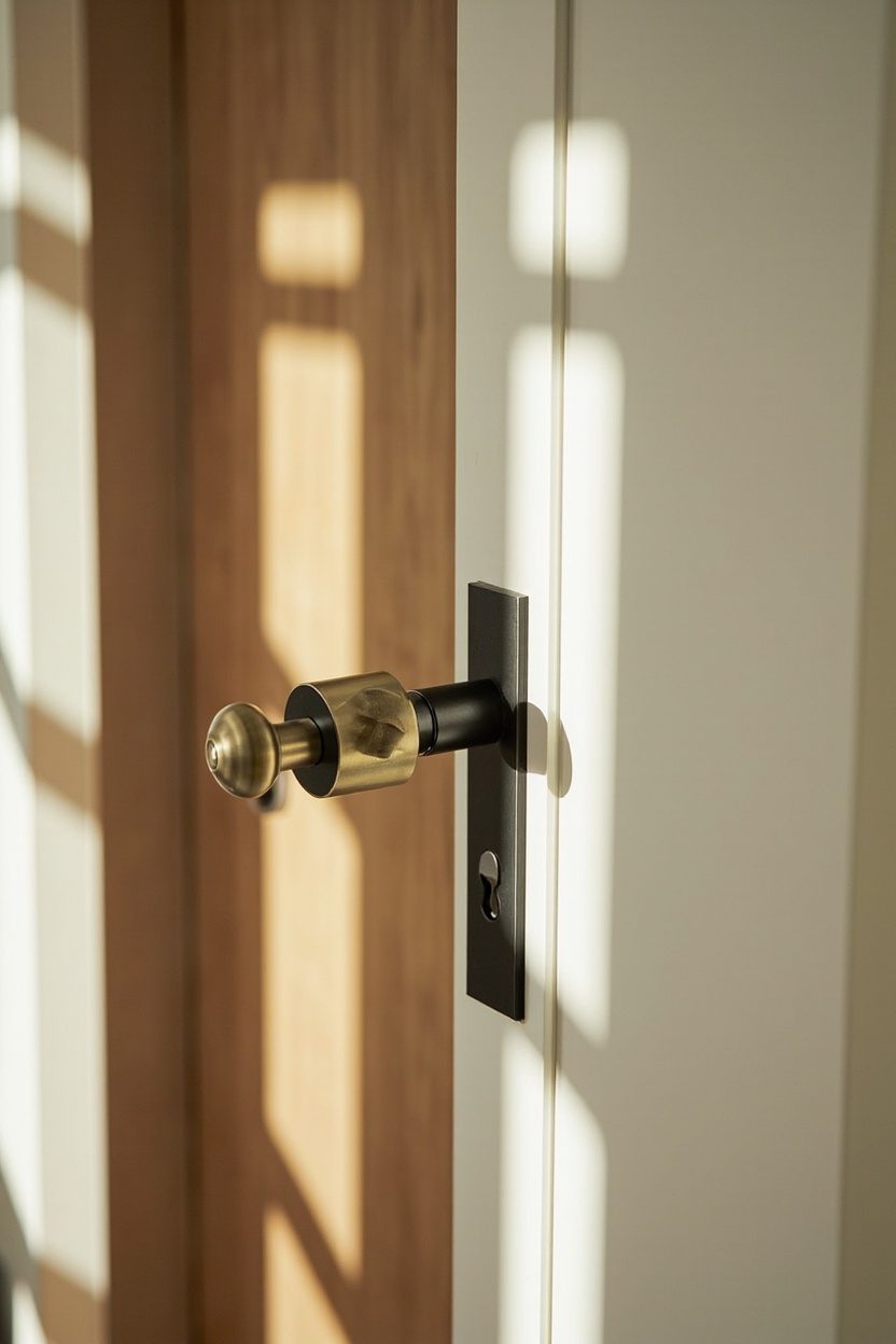 Mixed-Material Door Hardware Finishes