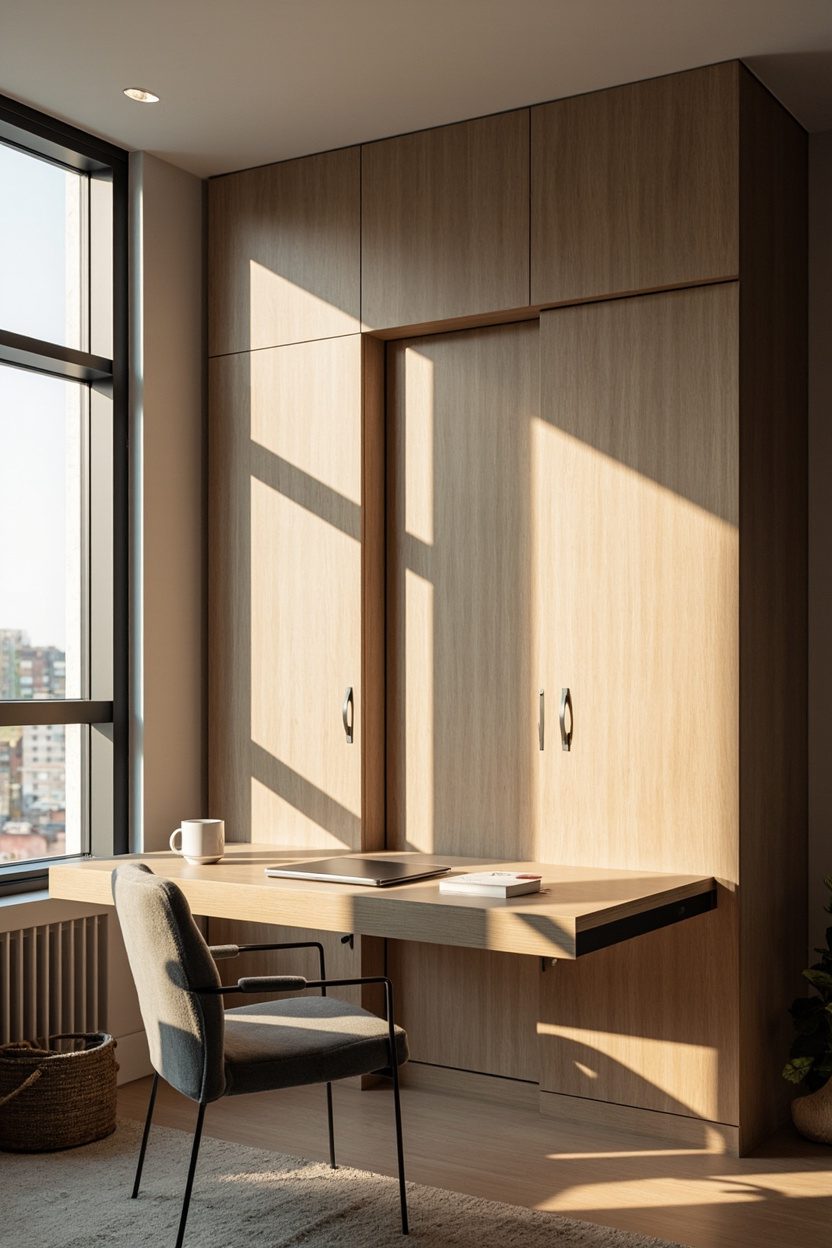 Multipurpose Murphy Bed Workstations