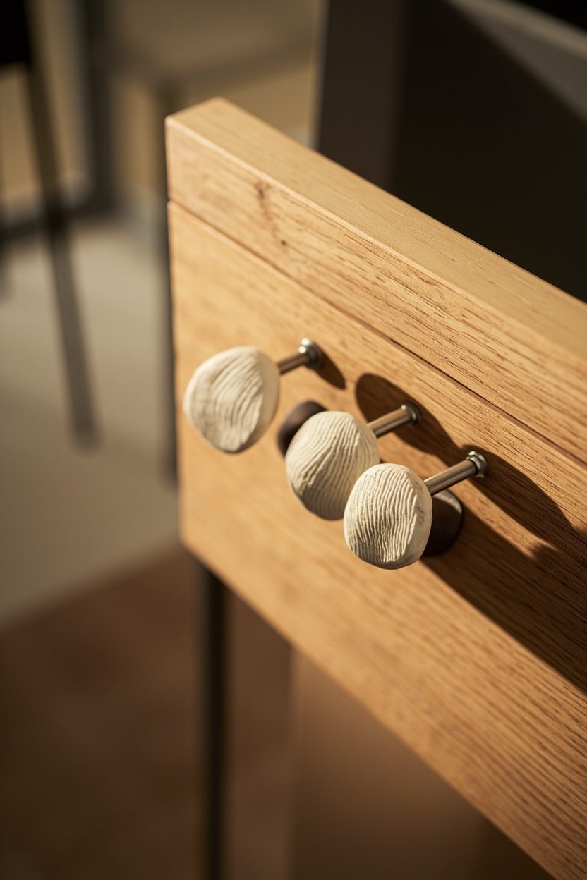 Mushroom-Cap Knob Drawer Pulls